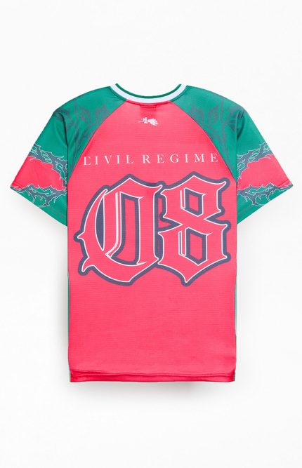 Civil Mysterio Short Sleeve Soccer Jersey