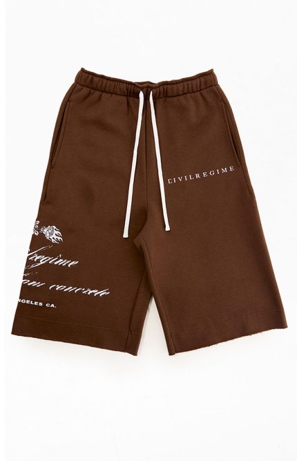 Civil Brown RFC Lounger Fleece Sweat Shorts