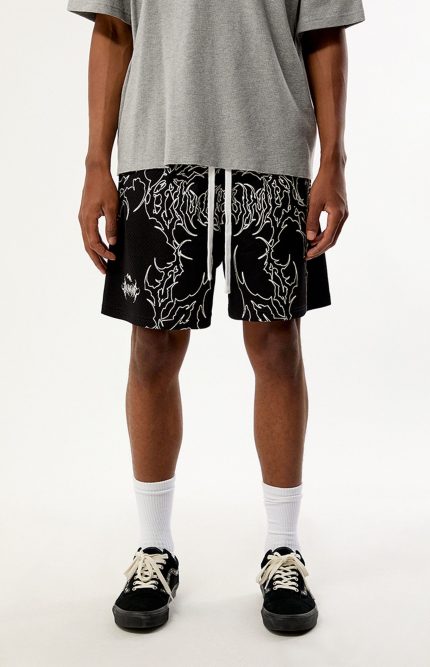 Civil Last Ritual Mesh Shorts