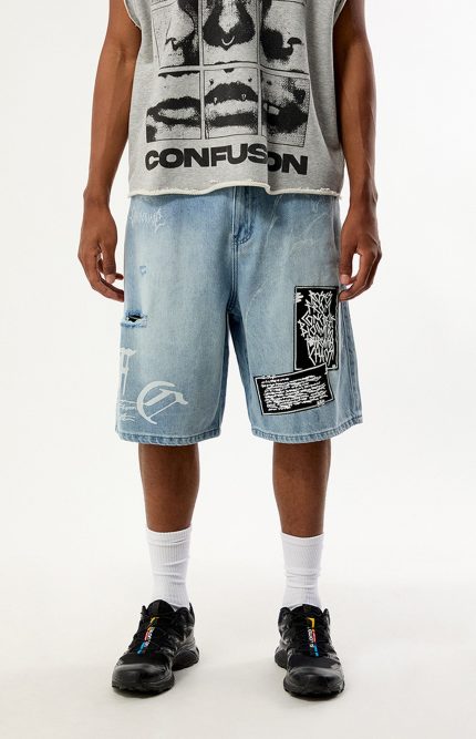 Civil Concrete Archive Baggy Jorts