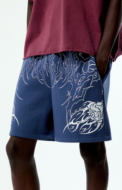 Civil Thorns Of the Stem Fleece Sweat Shorts