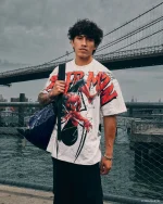 First Strike American Classic Oversized Tee in Butter