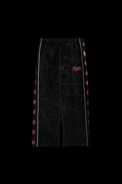 Spider Chaos Track Pants in Black