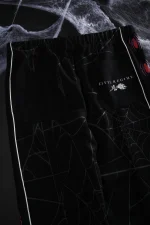 Spider Chaos Track Pants in Black