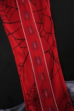 Spider Chaos Track Pants in E-Red